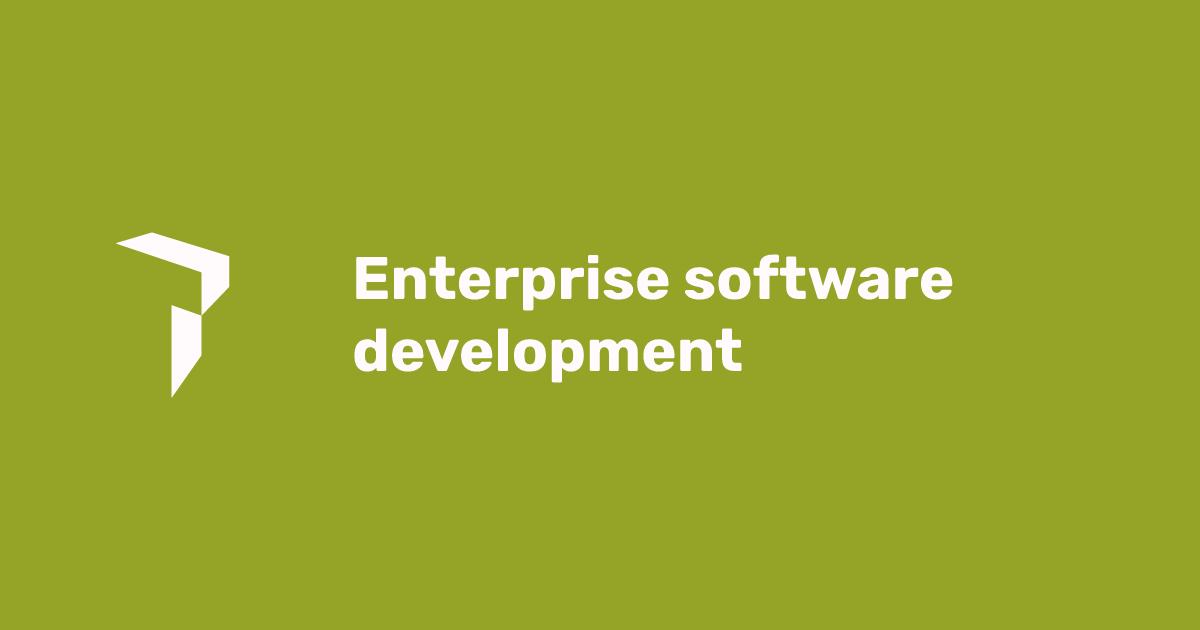 Enterprise software development